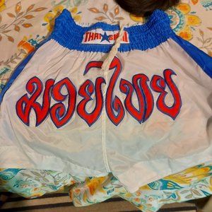 [Thai-Smai] Never Worn Genuine Vintage Muay Thai Kickboxing Shorts (New NT)